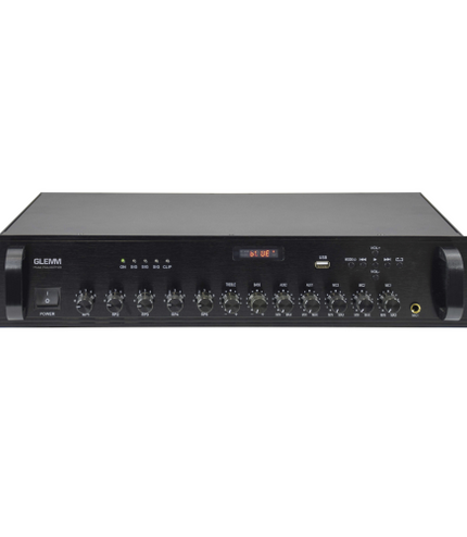 GLEMM PAA 160TMZB | PA Amplifier 160W - 5 Zones