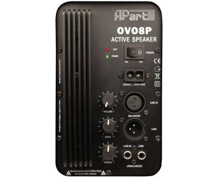 Biamp/Commercial OVO8P Black - Ηχείο 2 δρόμων / 60 watts / Active / Mono