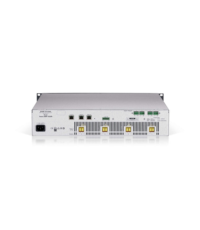 Biamp Tesira AMP-4350R 4-channel, 350W digital networked amplifier